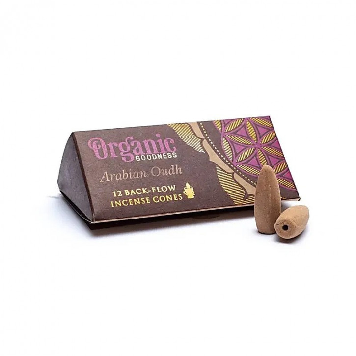 Rückfluss Räucherkegel Organic Goodness